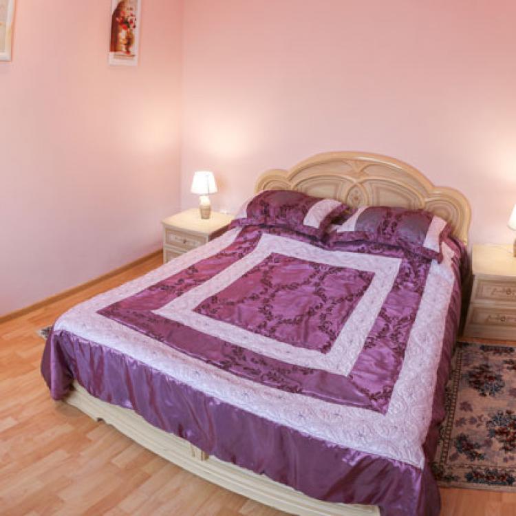 Спальня в 2 местном 2 комнатном Семейном Повышенной Комфортности санатория Жемчужина Кавказа в Ессентуках